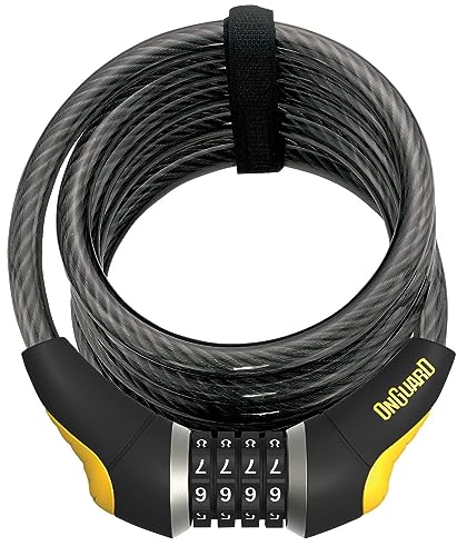 ONGUARD Dobermann Spiralkabelschloss, schwarz, 185 cm x 12 mm ONGUARD Dobermann Spiralkabelschloss, schwarz, 185 cm x 12 mm von ONGUARD