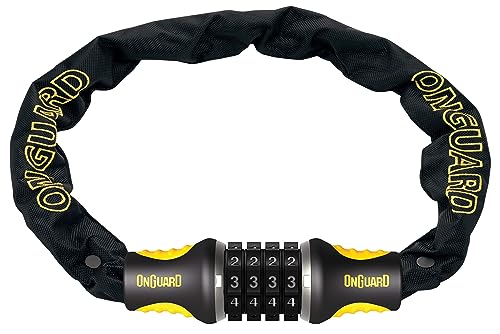 Onguard Fahrradschloss Zahlenkombination Mastiff Combo-8022, 8 x 0,8 cm, Schwarz Onguard Fahrradschloss Zahlenkombination Mastiff Combo-8022, 8 x 0,8 cm, Schwarz von ONGUARD