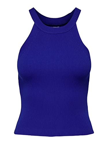 ONLY Damen Onledna Halterneck Top KNT Noos, Surf The Web, XXL ONLY Damen Onledna Halterneck Top KNT Noos, Surf The Web, XXL von ONLY