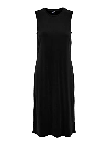 ONLY Damen Onlfree S/L Modal Dress Jrs Noos, Schwarz, XXS von ONLY