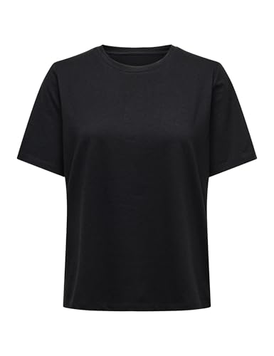 ONLY Damen Onlonly S/S Tee Jrs Noos, Schwarz, L von ONLY