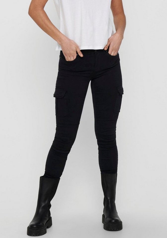 ONLY Cargohose ONLMISSOURI REG ANK CARGO PNT NOOS mit Stretchsäumen ONLY Cargohose ONLMISSOURI REG ANK CARGO PNT NOOS mit Stretchsäumen von ONLY