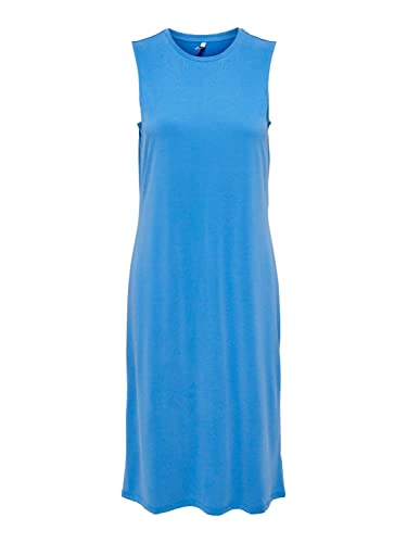 ONLY Damen Onlfree S/L Modal Dress Jrs Noos, Indigo Bunting, 3XL von ONLY