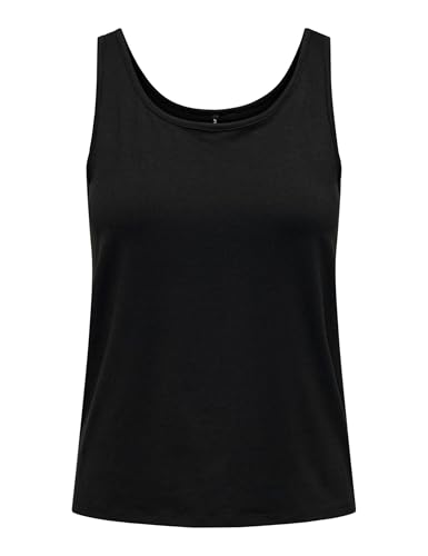 ONLY Damen Onlmoster S/L Tank Top JRS, Schwarz, S ONLY Damen Onlmoster S/L Tank Top JRS, Schwarz, S von ONLY