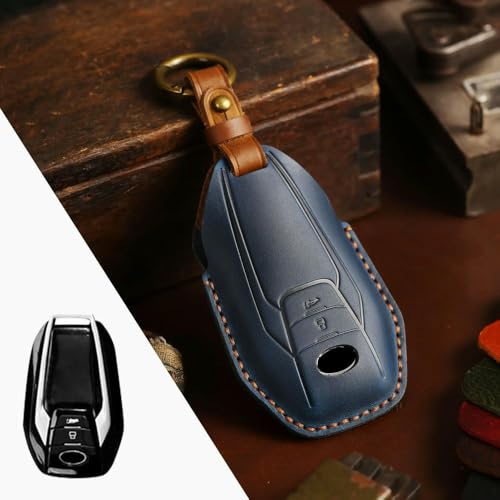 ONNAT Auto-Schlüsselring-Hülle aus Leder für Schlüsselanhänger, für MAXUS G50 D60 G20, Schlüsselanhänger-Halter ONNAT Auto-Schlüsselring-Hülle aus Leder für Schlüsselanhänger, für MAXUS G50 D60 G20, Schlüsselanhänger-Halter von ONNAT
