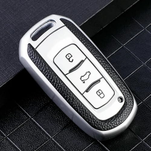 ONNAT TPU-Abdeckungsschale, Fernbedienung für Auto-Schlüsselanhänger, Autoschlüssel-Hülle, für Geely Atlas Boyue NL3 EX7 Emgrand X7 EmgrarandX7 SUV GT GC9 von ONNAT