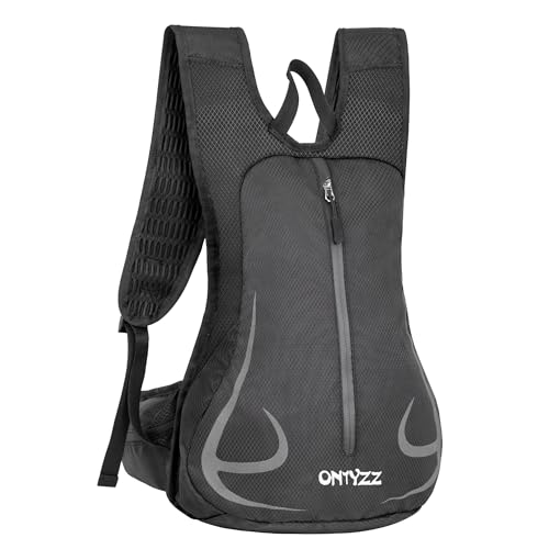 ONTYZZ Fahrradrucksack Damen Männer Kleiner Sportrucksack 15L Wanderrucksack Ultraleicht Rucksack Radfahren Rucksack MTB Laufen Rucksack Wasserdicht Skirucksack ONTYZZ Fahrradrucksack Damen Männer Kleiner Sportrucksack 15L Wanderrucksack Ultraleicht Rucksack Radfahren Rucksack MTB Laufen Rucksack Wasserdicht Skirucksack von ONTYZZ