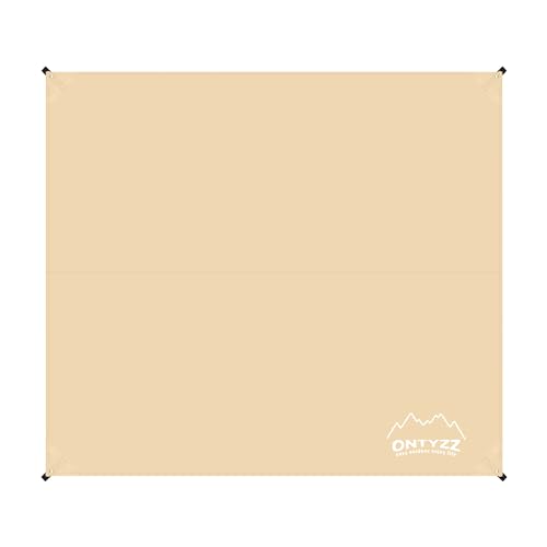 Zeltunterlage wasserdichte Zeltplane Ultraleicht Zeltboden mit Ösen Tarp für Hängematte Außen Vorzeltboden für Hof Sandstrand Picknick Camping Tarp 2.3 * 2.6M Zeltunterlage wasserdichte Zeltplane Ultraleicht Zeltboden mit Ösen Tarp für Hängematte Außen Vorzeltboden für Hof Sandstrand Picknick Camping Tarp 2.3 * 2.6M von ONTYZZ
