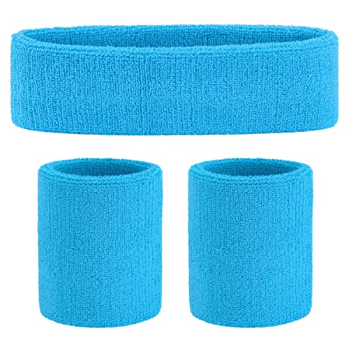 ONUPGO Schweißband Set Sportstirnband Handgelenk gestreifte Schweißbänder Frottee Sporttraining Basketball-Armband Stirnbänder Feuchtigkeitstransport Schweiß absorbierendes Stirnband ONUPGO Schweißband Set Sportstirnband Handgelenk gestreifte Schweißbänder Frottee Sporttraining Basketball-Armband Stirnbänder Feuchtigkeitstransport Schweiß absorbierendes Stirnband von ONUPGO