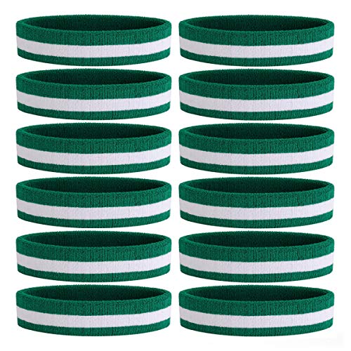 ONUPGO Schweißband Stirnband Männer & Frauen - 3 STÜCKE / 6 STÜCKE / 12 STÜCKE Sport Stirnbänder Feuchtigkeitstransport Athletisch Baumwollfrottee Schweißband Schweißabsorbierendes Stirnband ONUPGO Schweißband Stirnband Männer & Frauen - 3 STÜCKE / 6 STÜCKE / 12 STÜCKE Sport Stirnbänder Feuchtigkeitstransport Athletisch Baumwollfrottee Schweißband Schweißabsorbierendes Stirnband von ONUPGO