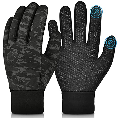 OOPOR Kinder Winter Handschuhe Touchscreen - Dick Anti-Rutsch Winddichte Winterhandschuhe für Jungen Mädchen Outdoor Laufen Junge Fahrradhandschuhe Camouflage Druck Weiche Warme 8-10 Jahren OOPOR Kinder Winter Handschuhe Touchscreen - Dick Anti-Rutsch Winddichte Winterhandschuhe für Jungen Mädchen Outdoor Laufen Junge Fahrradhandschuhe Camouflage Druck Weiche Warme 8-10 Jahren von OOPOR