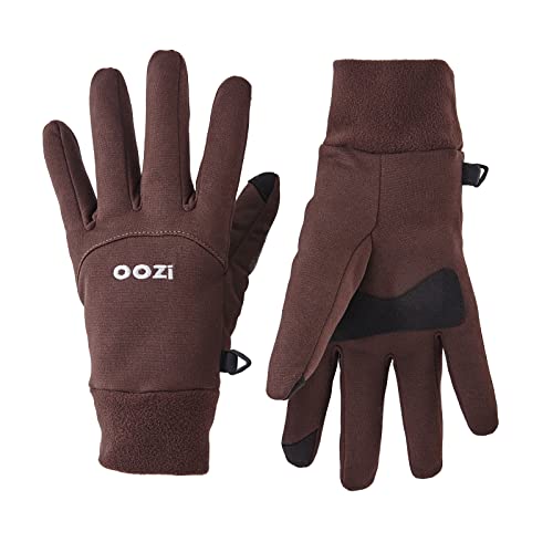 OOZi Winterhandschuhe für Herren und Damen,Touchscreen Thermo Winddicht Handschuhe, Mittelgewichtiges Futter für Laufen, Radfahren, Autofahren, Wandern von OOZi