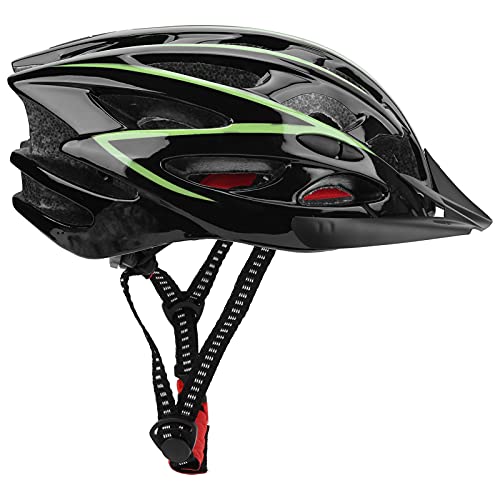 Fahrradhelm, Fahrradhelm für Erwachsene, Herren, Erwachsener Fahrradhelm mit Versteller, 28-Loch-Belüftungsdesign, Ultraleichtes Reiten, Radfahren, Verstellbar für 22,4–24,4 Zoll von OPPWONG