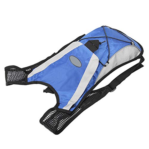 Fahrradrucksack, Fahrradrucksack, Laufrucksack mit Gitterdesign, 2 L, Blau, Vliesstoff + Polyester, Tragbare Sport-Trinktasche für Radsportarten von OPPWONG