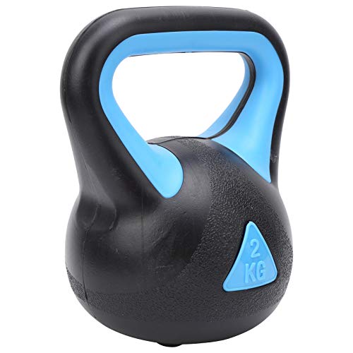 Kettlebell, Krafttraining Kettlebells Kettle Bell 15,5 Cm Griff 2 Kg Muskeltraining Gewichtheben Hantel für Fitnessgeräte, Bodybuilding, Sporttrends von OPPWONG