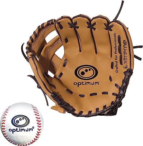 Baseballhandschuh und Ball Set – JNR von OPTIMUM