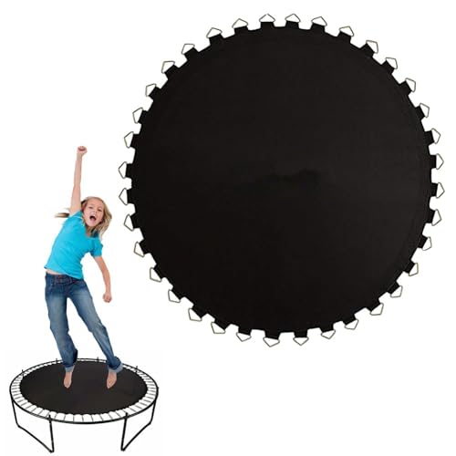 OPULENTHOME Trampolin Sprungtuch, Trampolinmatte, Trampolin Outdoor, Ersatz-Sprungmatte, mit V-Haken-Schnalle, Trampolin Ersatz Sprungtuch für Trampolin, Sprungbett, 60 Haken, Durchmesser 3.06 Meter von OPULENTHOME