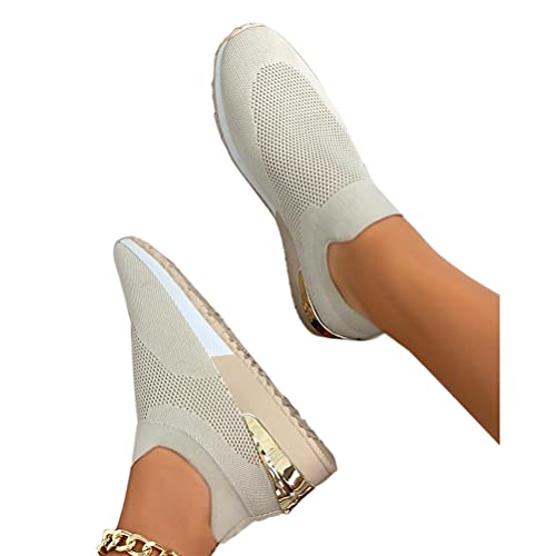 ORANDESIGNE Damen Modisch Laufschuhe Frau Mädchen Atmungsaktiv Mesh Sportschuhe Klassisch Elastisch Leichtgewicht Weich Gemütlich rutschfest Freizeit Tennisschuhe B Khaki 39 EU ORANDESIGNE Damen Modisch Laufschuhe Frau Mädchen Atmungsaktiv Mesh Sportschuhe Klassisch Elastisch Leichtgewicht Weich Gemütlich rutschfest Freizeit Tennisschuhe B Khaki 39 EU von ORANDESIGNE