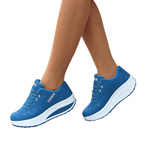 ORANDESIGNE Damen Sneakers Turnschuhe Sportschuhe Freizeitschuhe Atmungsaktiv Laufschuhe Straßenlaufschuhe Sneaker Trainer für Outdoor Fitness Gym Walkingschuhe C Blau 40 EU ORANDESIGNE Damen Sneakers Turnschuhe Sportschuhe Freizeitschuhe Atmungsaktiv Laufschuhe Straßenlaufschuhe Sneaker Trainer für Outdoor Fitness Gym Walkingschuhe C Blau 40 EU von ORANDESIGNE