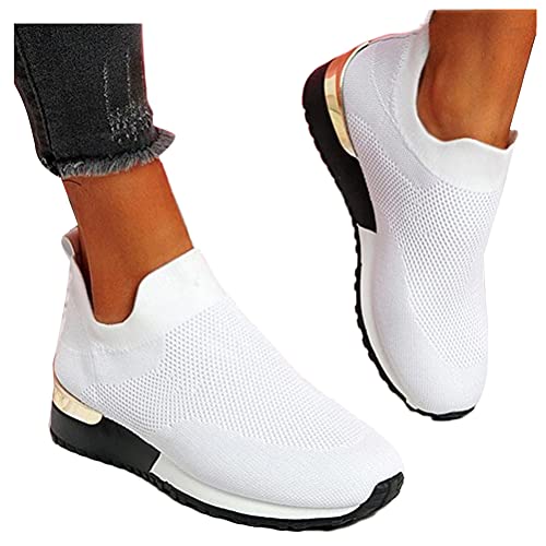 ORANDESIGNE Frauen Mesh Sneaker Canvas Flache Schuhe Damen Beiläufige Sportschuhe Atmungsaktive Schuhen B Weiß Sommer Herbst Turnschuhe 40 EU ORANDESIGNE Frauen Mesh Sneaker Canvas Flache Schuhe Damen Beiläufige Sportschuhe Atmungsaktive Schuhen B Weiß Sommer Herbst Turnschuhe 40 EU von ORANDESIGNE
