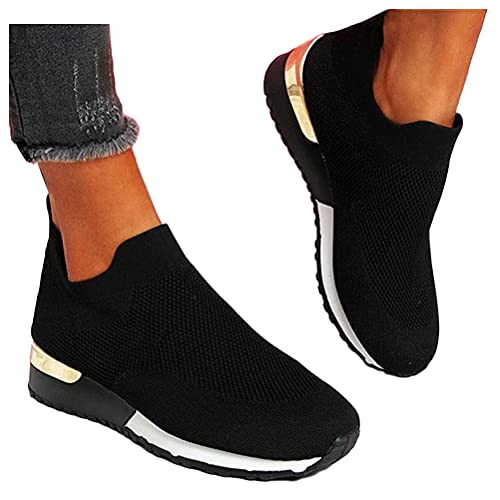 ORANDESIGNE Frauen Schwarz Weiß Mesh Sneaker Canvas Flache Schuhe Damen Beiläufige Sportschuhe Atmungsaktive Schuhen Sommer Herbst Turnschuhe B 38 EU ORANDESIGNE Frauen Schwarz Weiß Mesh Sneaker Canvas Flache Schuhe Damen Beiläufige Sportschuhe Atmungsaktive Schuhen Sommer Herbst Turnschuhe B 38 EU von ORANDESIGNE