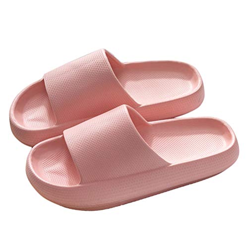 ORANDESIGNE Herren Damen Badeschuhe Sommer Streifen Hausschuhe Indoor-Haus Anti-Rutsch Dusche Schlappen rutschfest Pantoffeln Gartenschuhe Home Slippers Plastik Schuhe Sandaeln 39/40 EU B Rosa ORANDESIGNE Herren Damen Badeschuhe Sommer Streifen Hausschuhe Indoor-Haus Anti-Rutsch Dusche Schlappen rutschfest Pantoffeln Gartenschuhe Home Slippers Plastik Schuhe Sandaeln 39/40 EU B Rosa von ORANDESIGNE