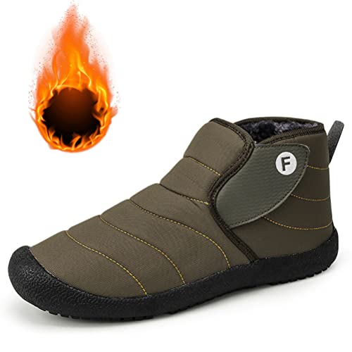 ORANDESIGNE Winterstiefel Warme Gefüttert Winterschuhe Kurzestiefel für Herren Damen Winterschuhe Winterstiefel Wärme Wasserdicht Winterboots rutschfeste Outdoor Trekkingschuhe A Grün 38 EU ORANDESIGNE Winterstiefel Warme Gefüttert Winterschuhe Kurzestiefel für Herren Damen Winterschuhe Winterstiefel Wärme Wasserdicht Winterboots rutschfeste Outdoor Trekkingschuhe A Grün 38 EU von ORANDESIGNE
