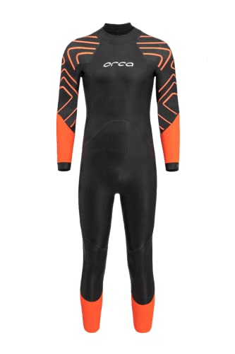 ORCA Zeal Openwater Hi-Vis Neoprenanzug Herren schwarz/orange von ORCA