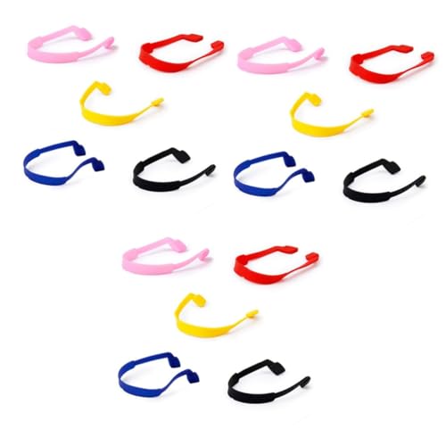 ORFOFE 3 Stück 5 Anti-Rutsch-Silikonband Brillenband Sportliche Stirnbänder Stirnband Brille mit festem Bügel Brillenbänder brillen brillenbändel brillen halterung schnapsgläser von ORFOFE