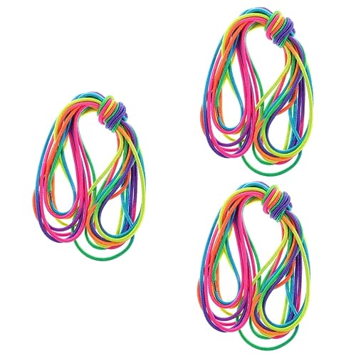 ORFOFE 3st Gummiband Springseil Professioneller Sprung Outdoor-spielzeug Für Kinder Outdoor-spielset Für Kinder Springen Hüpfendes Spielzeug Elastisch Draußen Kinderspielzeug Plastik von ORFOFE