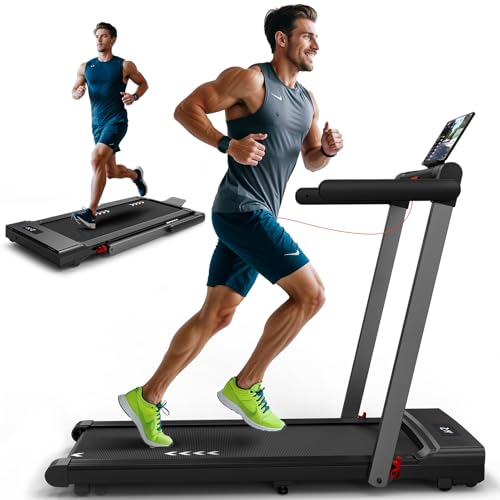 ORISYN Laufband für Zuhause Klappbar 1-12KM/H, 4 in 1 Walking Pad mit Dual LED Anzeige, 12 Programmen und Fernbedienung, APPS Support ORISYN Laufband für Zuhause Klappbar 1-12KM/H, 4 in 1 Walking Pad mit Dual LED Anzeige, 12 Programmen und Fernbedienung, APPS Support von ORISYN