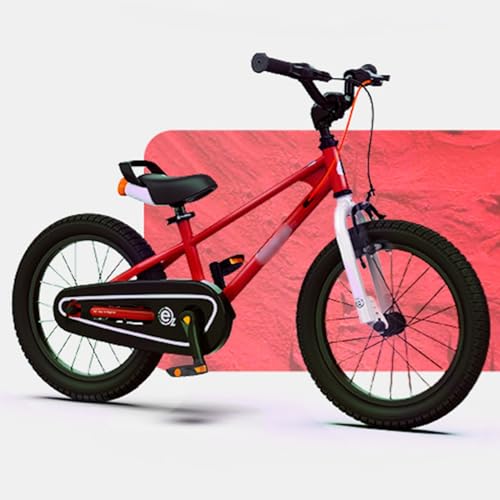 ORNDYDM Fahrrad,Premium Mountainbike in 12 14 16 18 Zoll Fahrrad für Mädchen Jungen Herren und Damen,Scheibenbremse Herrenrad,Fahrrad Herren Bikes 12 inche Red von ORNDYDM