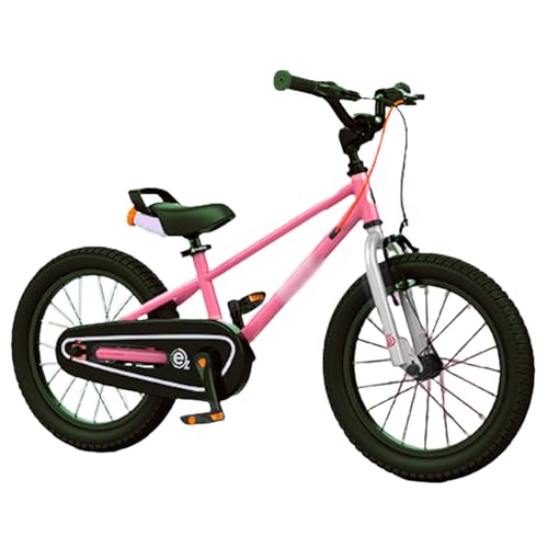 ORNDYDM Fahrrad,Premium Mountainbike in 12 14 16 18 Zoll Fahrrad für Mädchen Jungen Herren und Damen,Scheibenbremse Herrenrad,Fahrrad Herren Bikes 14 inche Pink von ORNDYDM