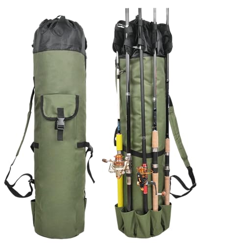OROOTL Angelrute Tasche Angeltasche Rod Case Angelkoffer Angelrute Aufbewahrungsbeutel Angelausrüstung Organizer Reise Tasche OROOTL Angelrute Tasche Angeltasche Rod Case Angelkoffer Angelrute Aufbewahrungsbeutel Angelausrüstung Organizer Reise Tasche von OROOTL