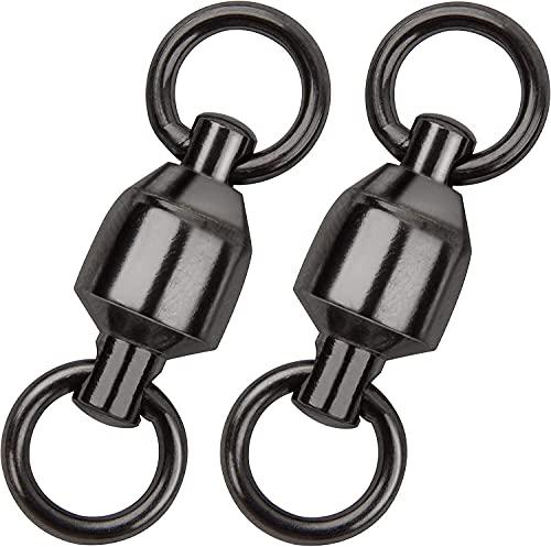OROOTL Ball Bearing Wirbel Angeln - 20 x Kugellagerwirbel Angelwirbel mit Geschweißt Ringe Starken Soliden Ringe 0#-8# zum Spinnfischen & Meeresangeln OROOTL Ball Bearing Wirbel Angeln - 20 x Kugellagerwirbel Angelwirbel mit Geschweißt Ringe Starken Soliden Ringe 0#-8# zum Spinnfischen & Meeresangeln von OROOTL