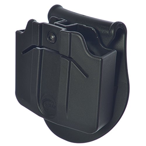 ORPAZ Defense Gürtel/Paddle verstellbar drehbar drehung Doppel-Magazintasche für Heckler Koch H&K HK P30 / USP COMPACT 9 / .40 / USP – 45. 45C. BUL M-5 von ORPAZ