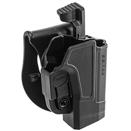 ORPAZ Defense Level 2 Retention Tactical Thmub Release Safety Holster, Tention Adjustment, Rotating 360 ROTO Paddle for Sig Sauer p320/ P250 Full Size and Compact von ORPAZ