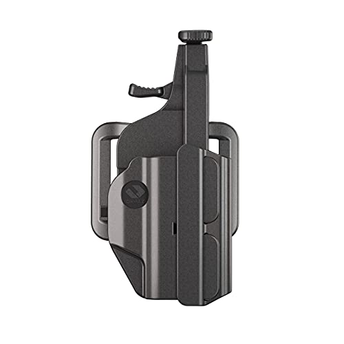 Orpaz T41 Adjustable and Modular Gun Holster Compatible with OWB Gun Holder with Light/Laser/Optics, Belt Holster - Unisex - Will Secure Your Handgun with a Tactical Appearance von ORPAZ