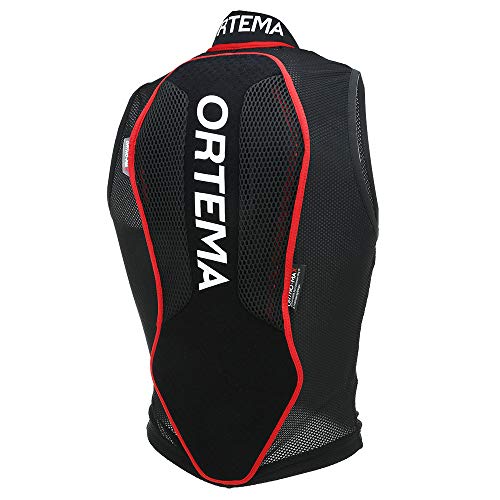 ORTEMA Ortho-MAX Vest Light (XS) - Weste mit Rückenprotektor (Level 1) - für Ski/Snowboard | E-Bike/E-MTB … von ORTEMA