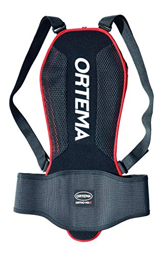 ORTEMA Ortho-MAX Light - Gr.XXL - Leichter & Verstellbarer Unisex Rückenprotektor - Level 1 für Ski/Snowboard | Bike | Water Sports & mehr von ORTEMA