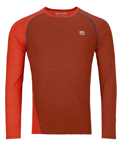 ORTOVOX 120 Cool Tec Fast Upward LS M Clay Orange 40 Herren ORTOVOX 120 Cool Tec Fast Upward LS M Clay Orange 40 Herren von ORTOVOX