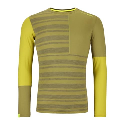 ORTOVOX 185 Rock'n'Wool Longsleeve, Herren, Sweet Alison, XXL ORTOVOX 185 Rock'n'Wool Longsleeve, Herren, Sweet Alison, XXL von ORTOVOX