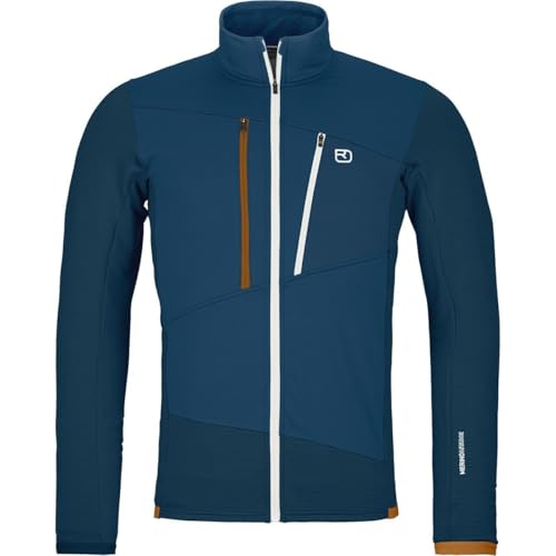 ORTOVOX Fleece Grid Jacke 2025 Deep Ocean ORTOVOX Fleece Grid Jacke 2025 Deep Ocean von ORTOVOX