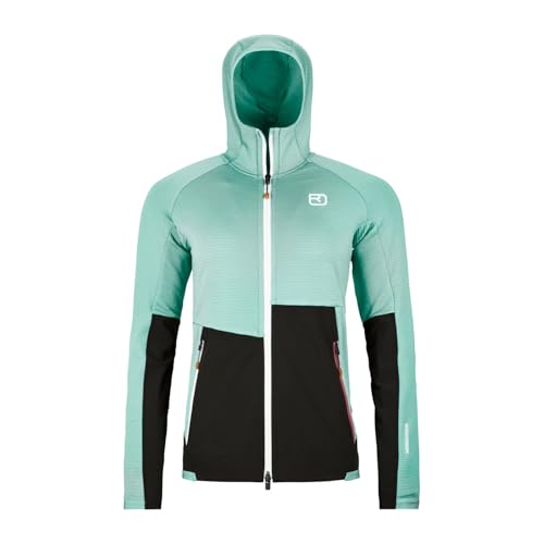 ORTOVOX Fleece Rib Hoody, Damen, Aquatic Ice, L ORTOVOX Fleece Rib Hoody, Damen, Aquatic Ice, L von ORTOVOX