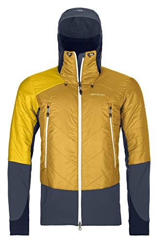 ORTOVOX Herren Swisswool Piz Palü Jacket M Jacke, Yellowstone, M ORTOVOX Herren Swisswool Piz Palü Jacket M Jacke, Yellowstone, M von ORTOVOX