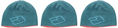 ORTOVOX Merino Logo Knit Beanie Mütze für Erwachsene, Unisex von ORTOVOX