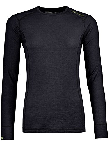 Ortovox Damen Longsleeve 145 Ultra, Black Raven, L, 8450800004 von ORTOVOX