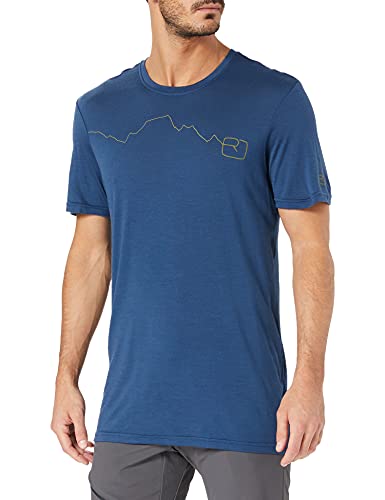 Ortovox Herren 120 Tec Mountain T-Shirt, Blue Lake, S von ORTOVOX