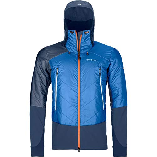 Ortovox Herren Swisswool Piz Palü Jacke, Safety Blue, S Ortovox Herren Swisswool Piz Palü Jacke, Safety Blue, S von ORTOVOX