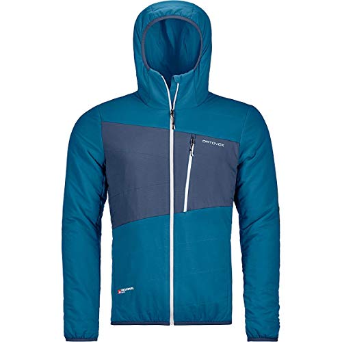 Ortovox Herren Swisswool Zebru Jacke, Blue Sea, M Ortovox Herren Swisswool Zebru Jacke, Blue Sea, M von ORTOVOX
